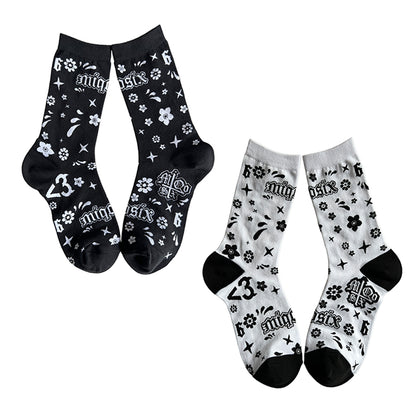MiQo SOX Black / White 2-Pack-Bundle