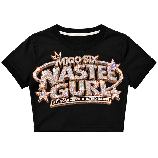 nastee gurl cropped tee [restock waitlist]